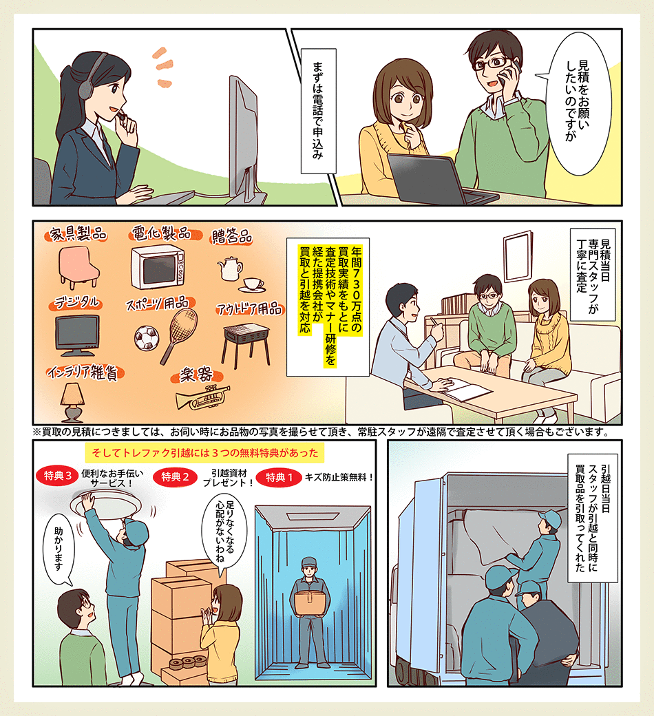 ウェディング&同居を始められる方 買取額アップコミック3